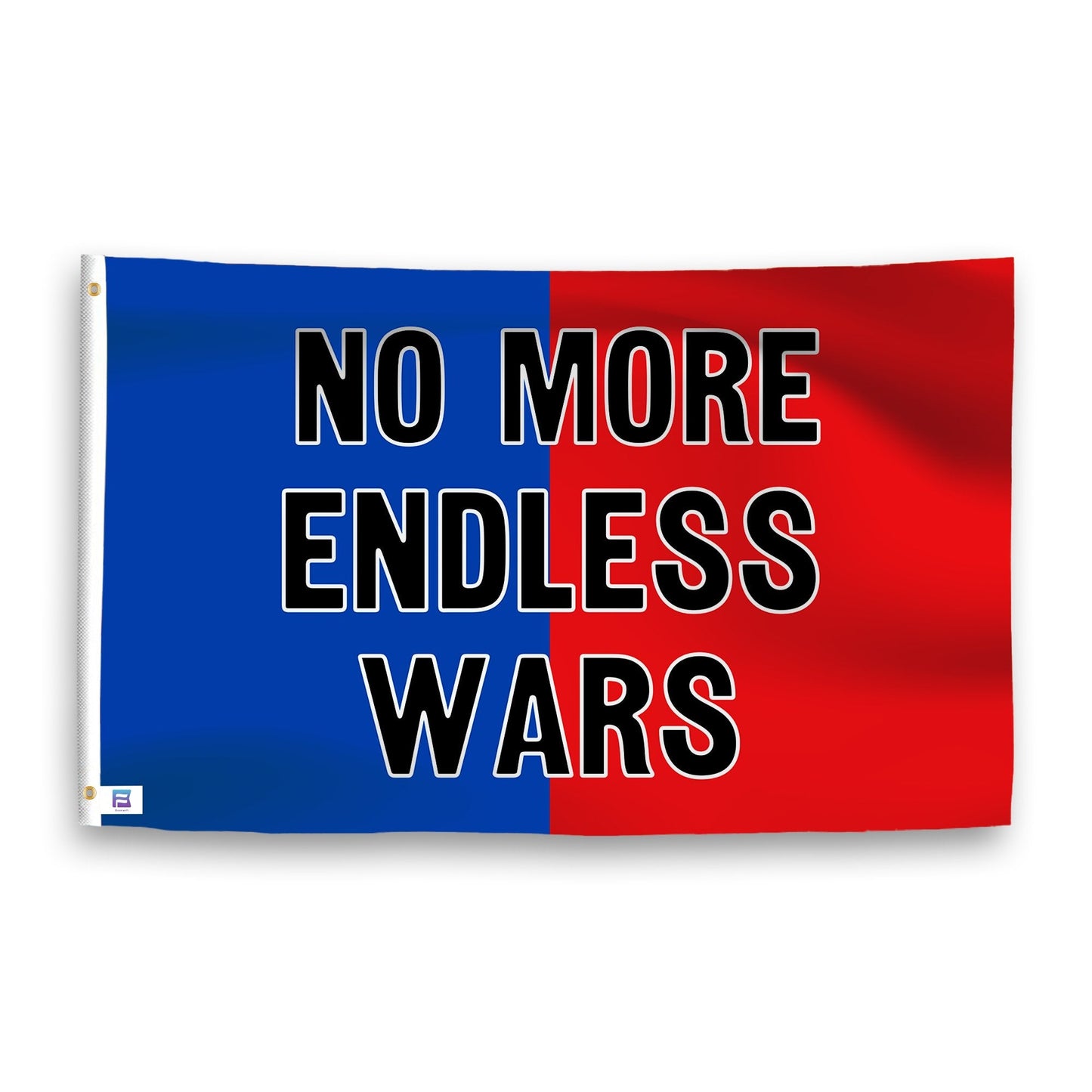 No More Endless Wars Flag