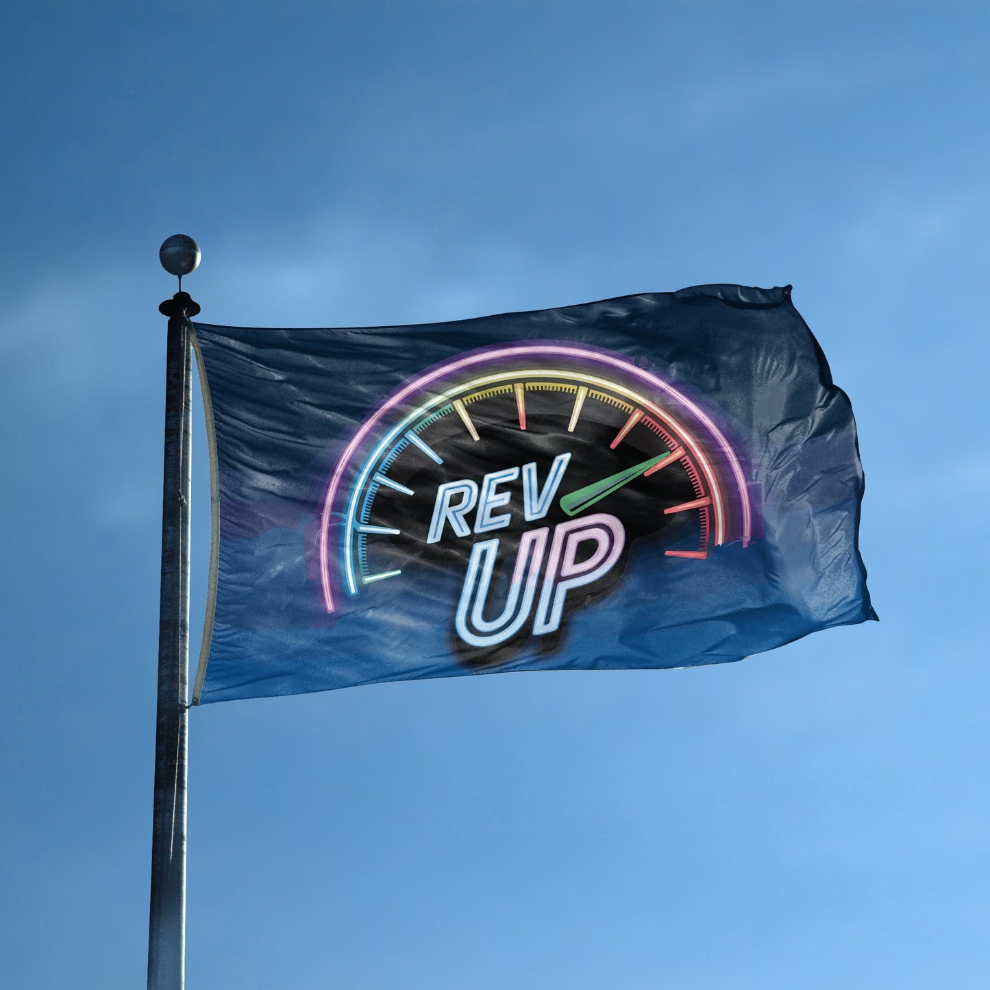 Rev Up Flag