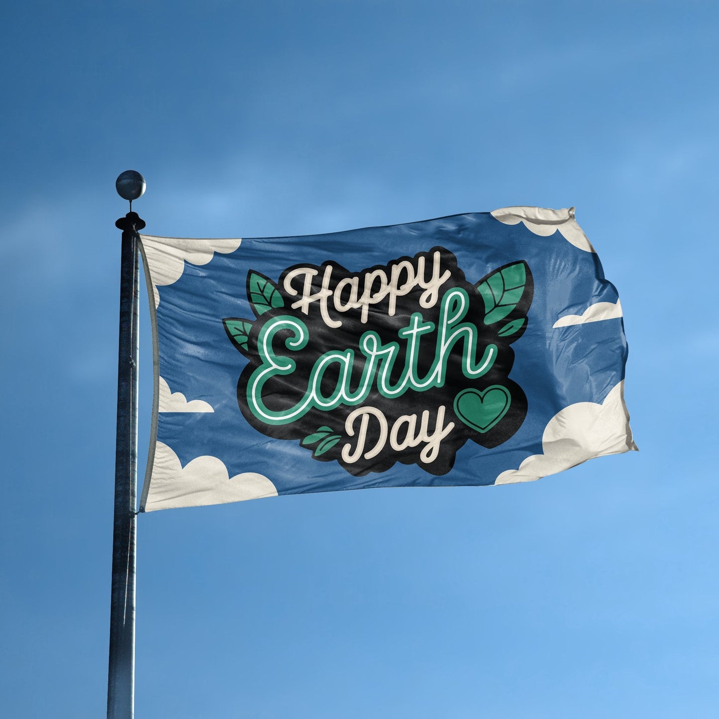 Happy Earth Day Flag