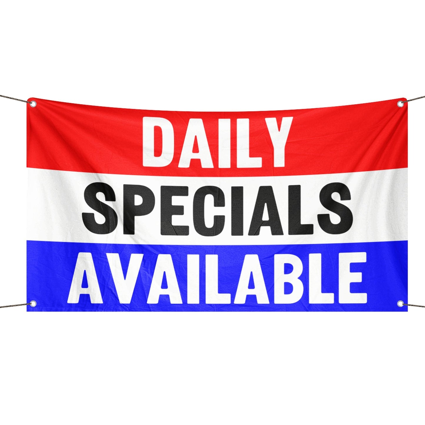 Daily Specials Available Business Flag