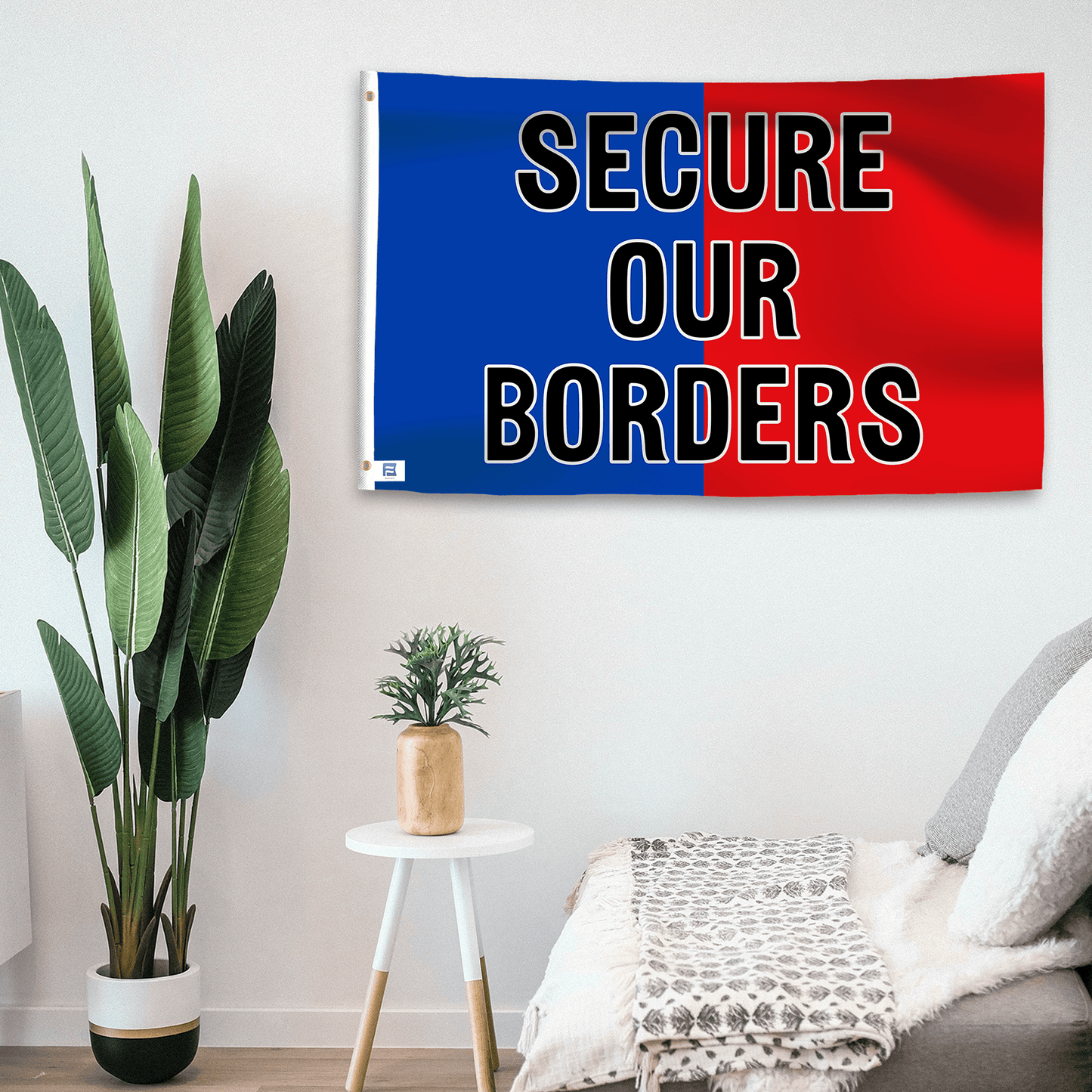 Secure Our Borders Flag