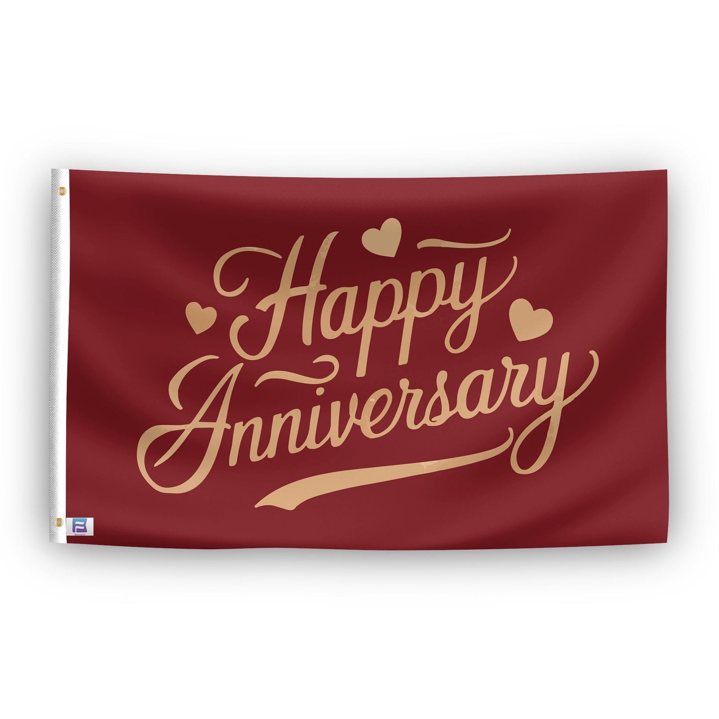 Happy Anniversary Flag