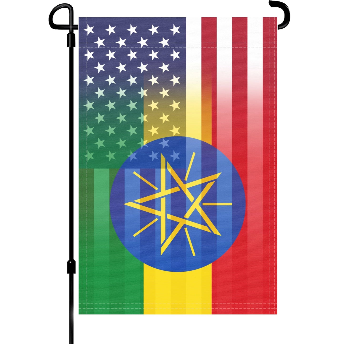 Ethiopian American Garden Flag