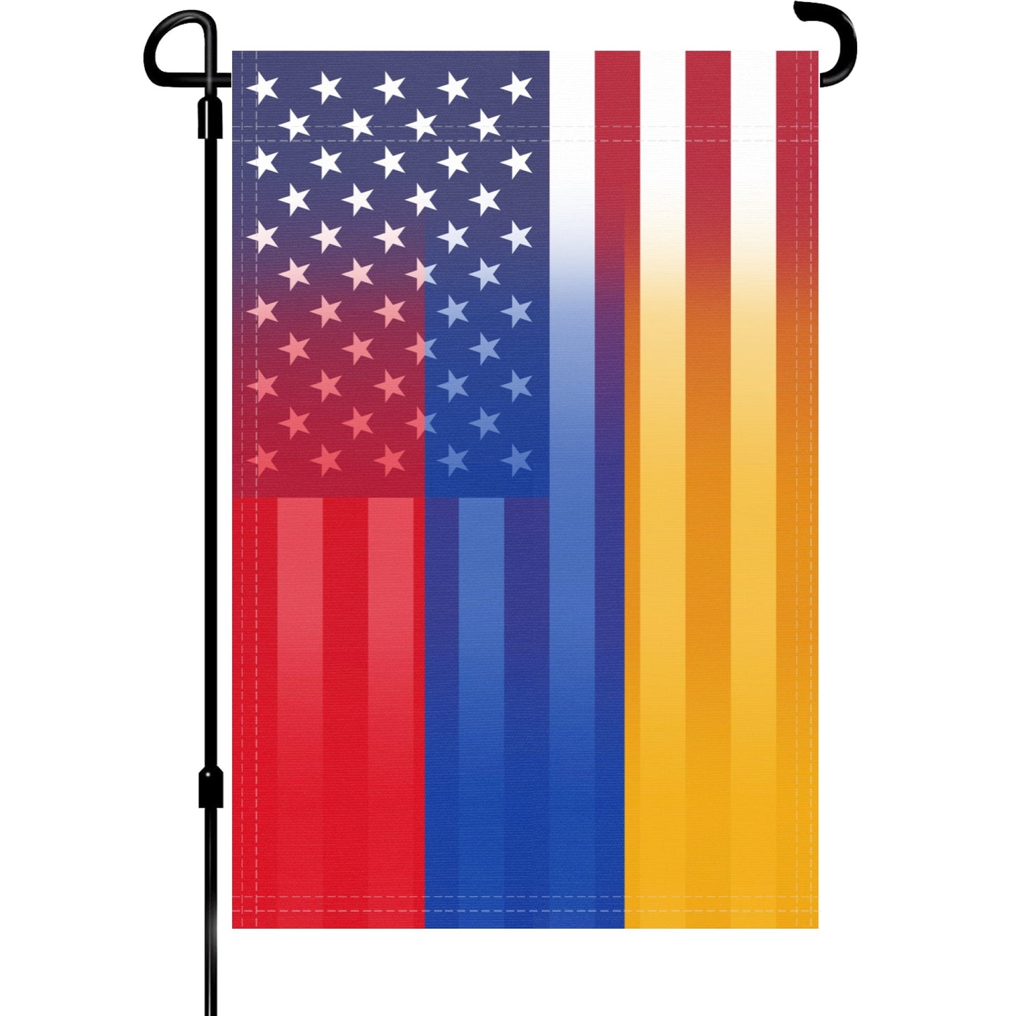 Armenian American Garden Flag
