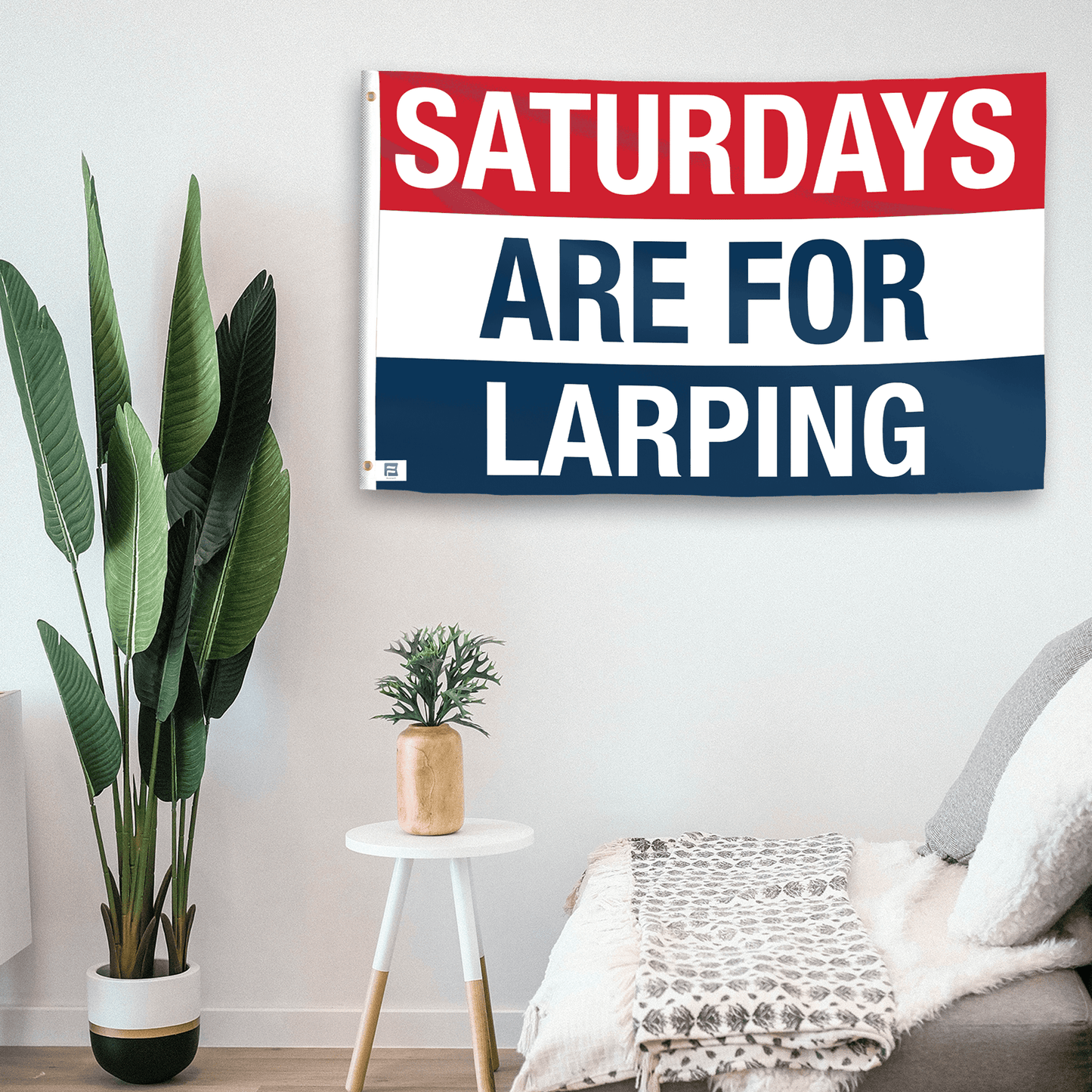 Saturdays Are for LARPing Flag