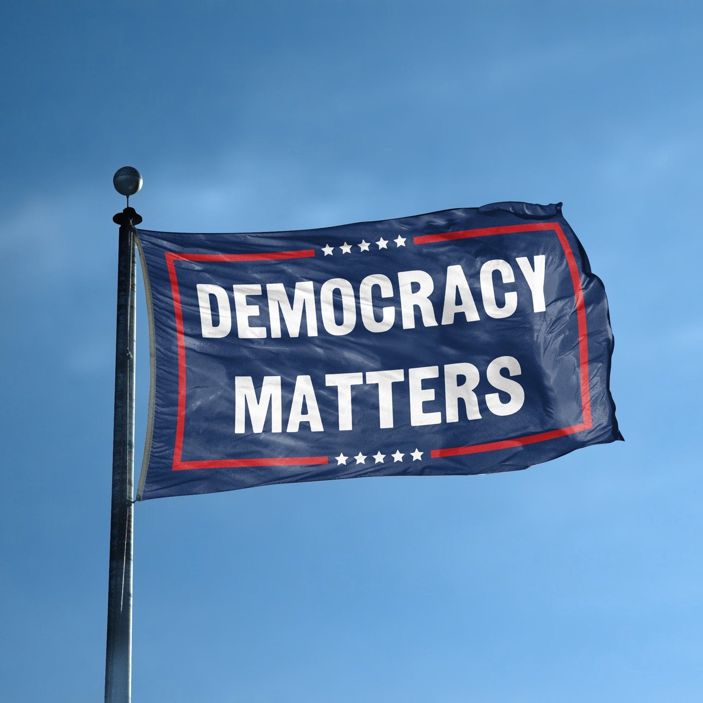 Democracy Matters Political Flag