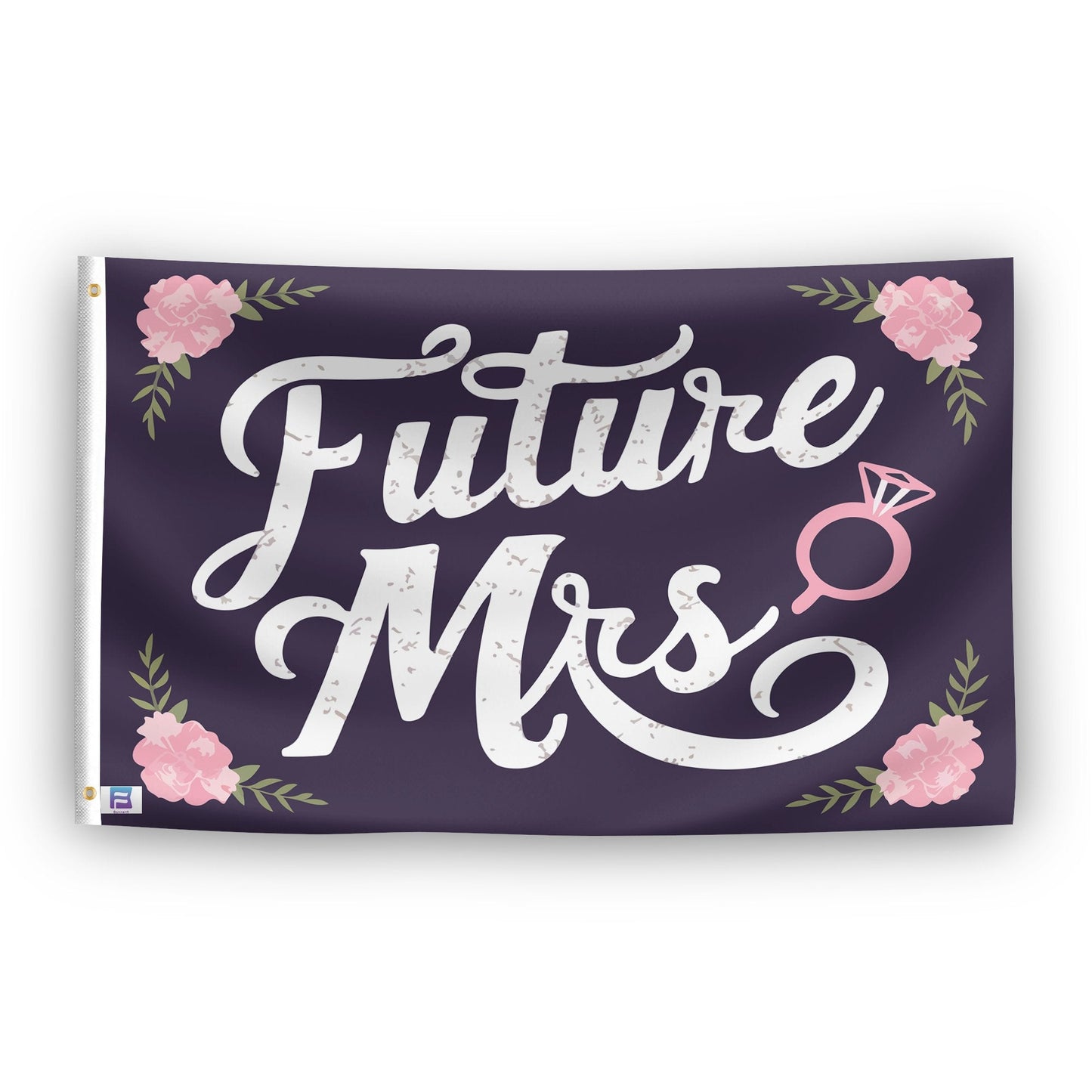 Future Mrs Engagement Flag