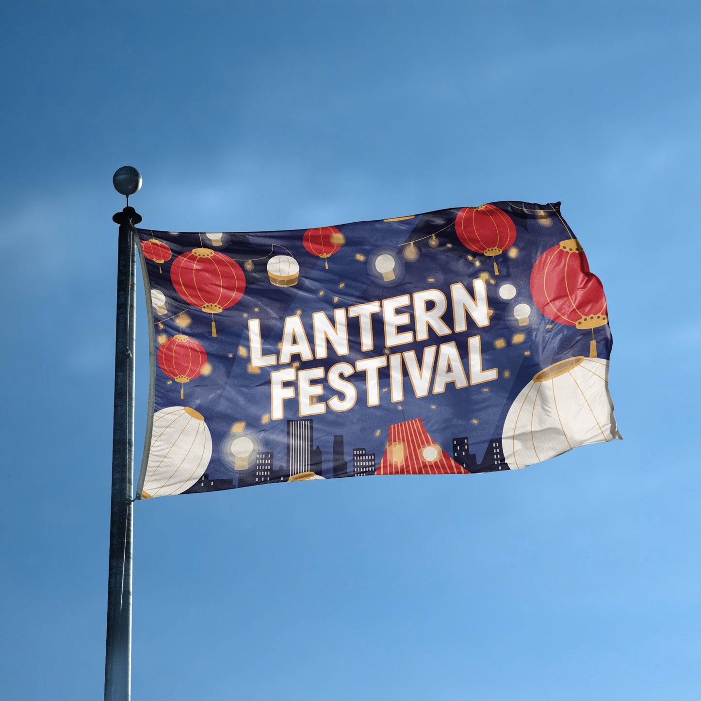 Lantern Festival Flag