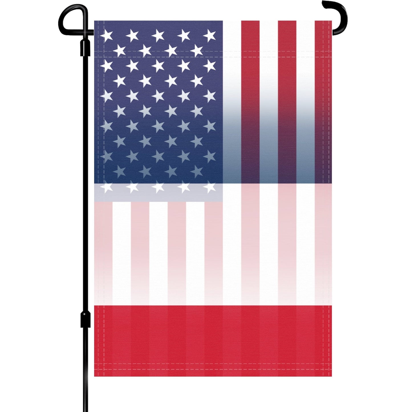 French American Garden Flag