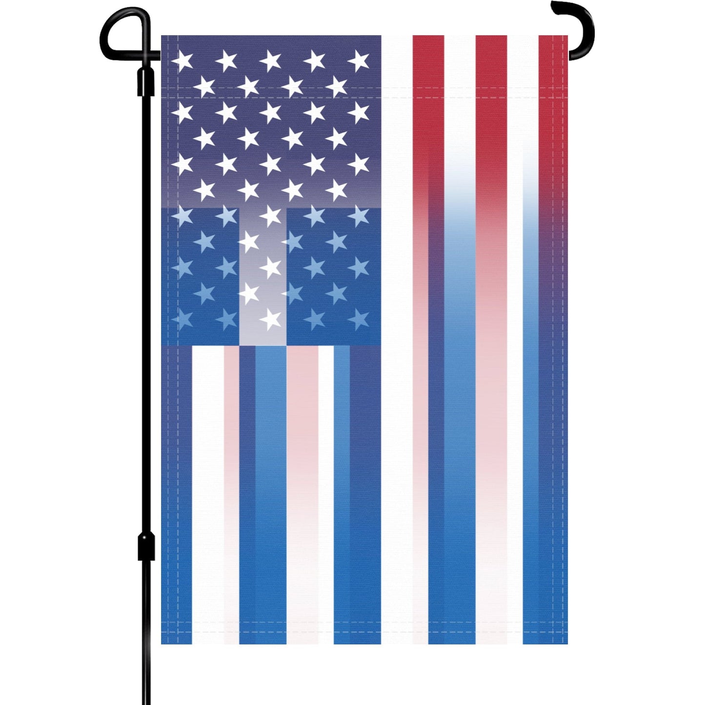 Greek American Garden Flag