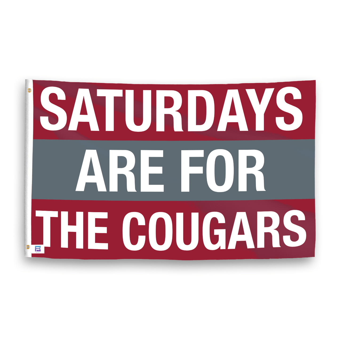 Saturdays Are for the Cougars Washington State Flag