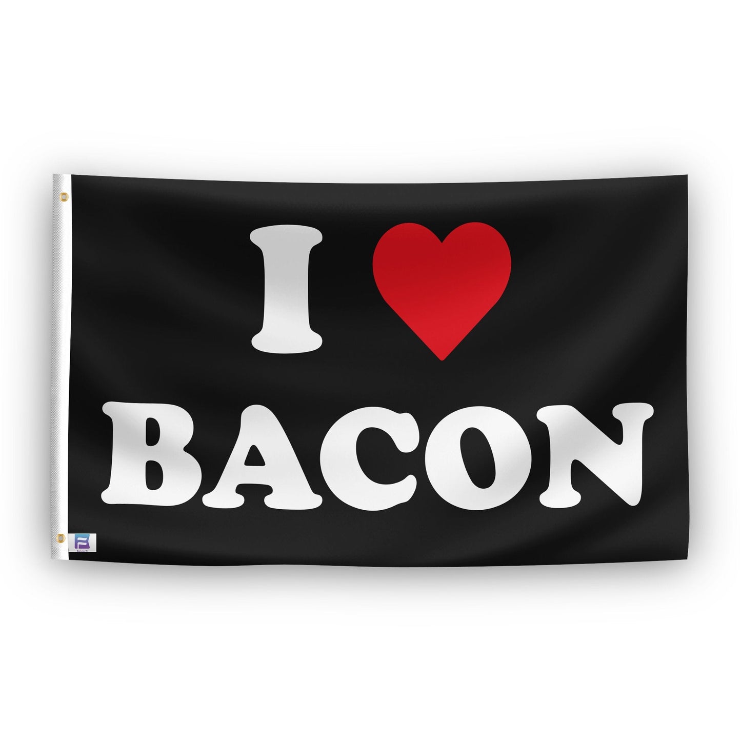 I Love Bacon Flag