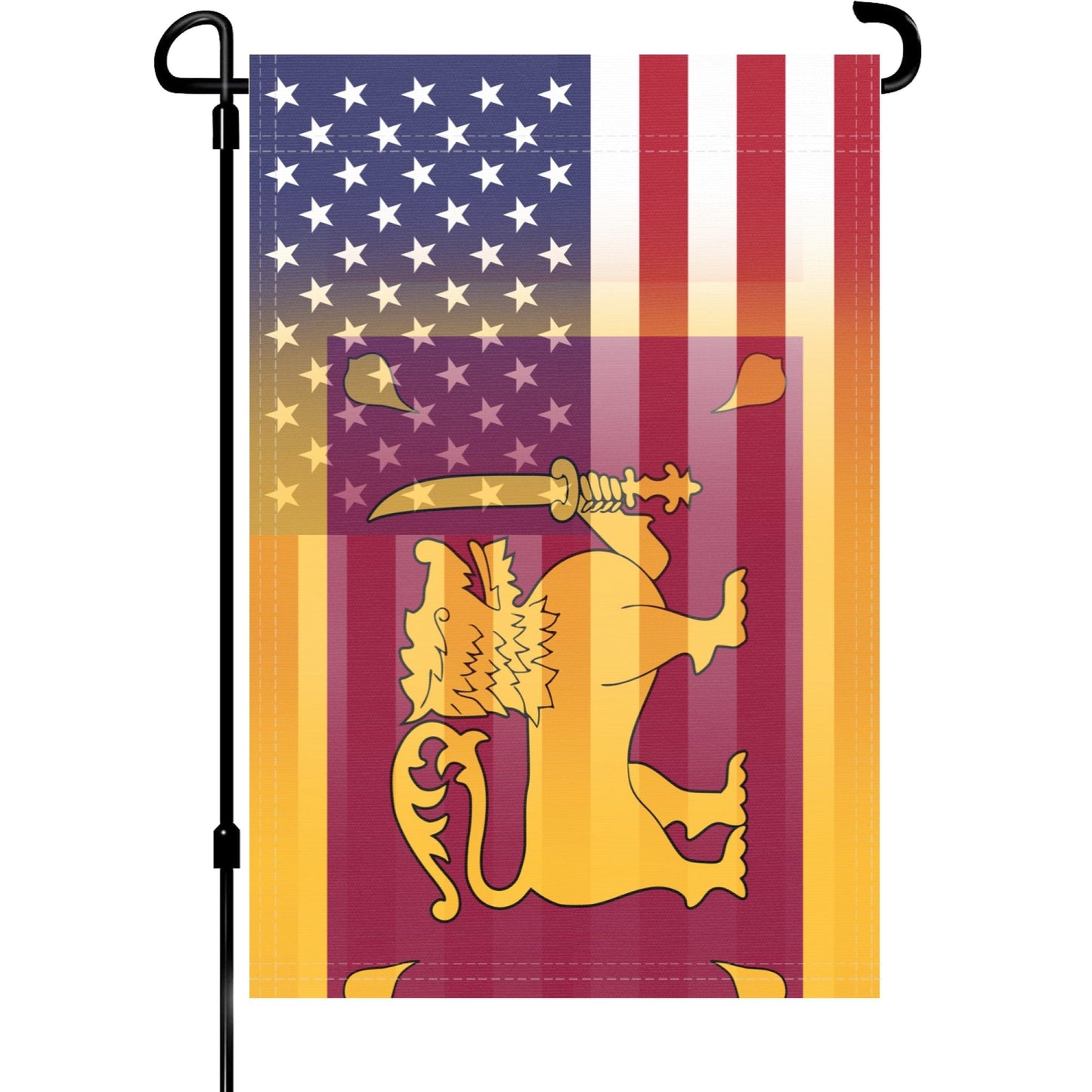 Srilankan American Garden Flag