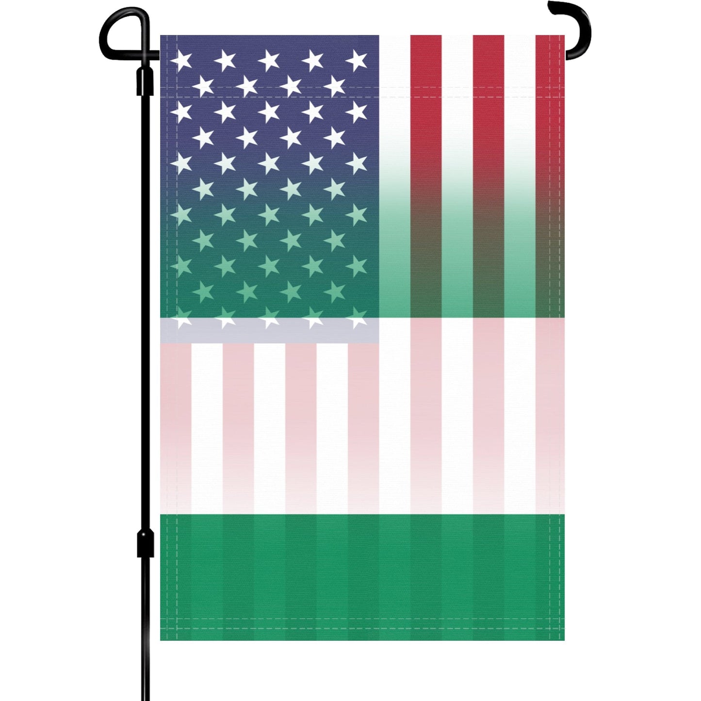 Nigerian American Garden Flag