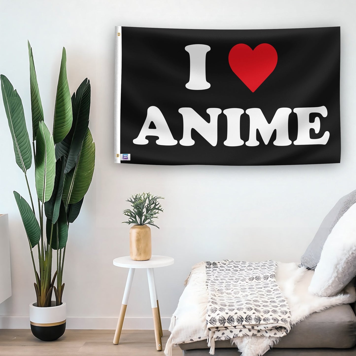 I Love Anime Flag