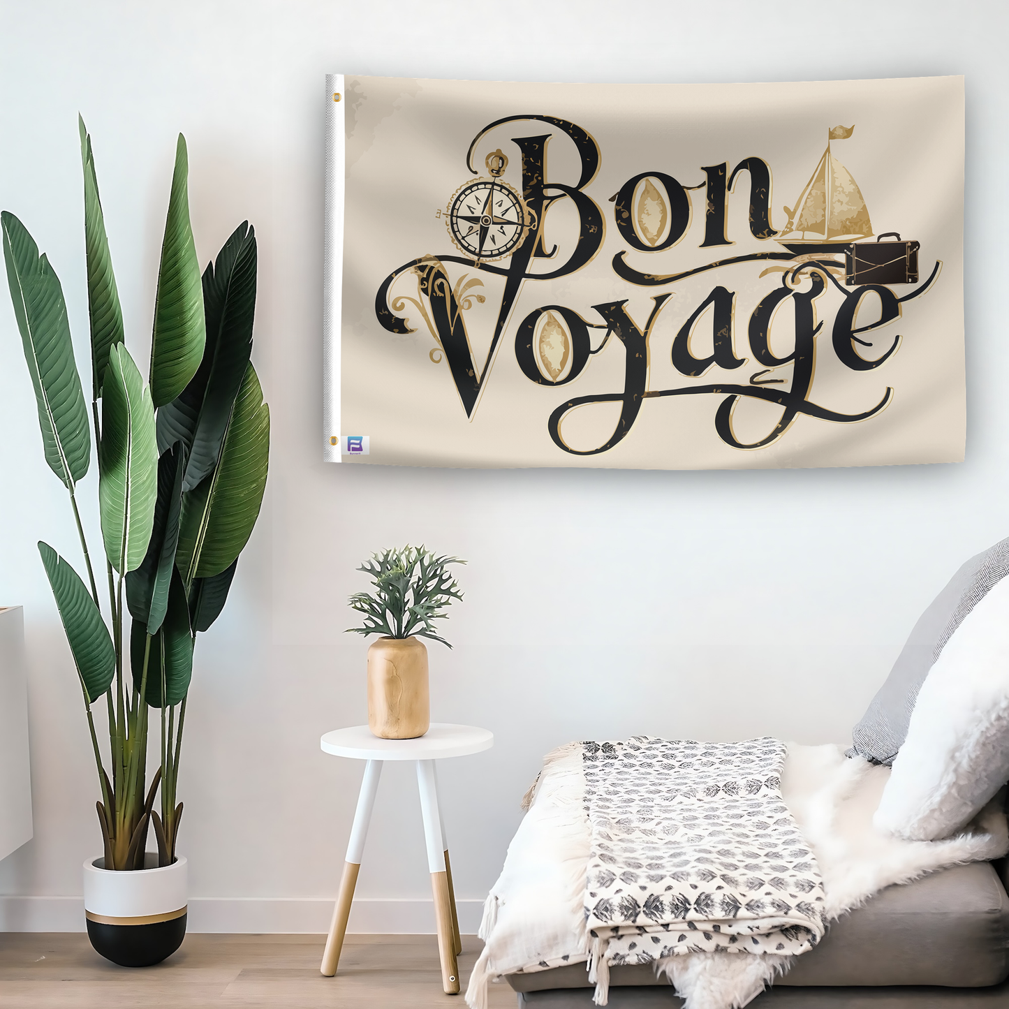 Bon Voyage Flag