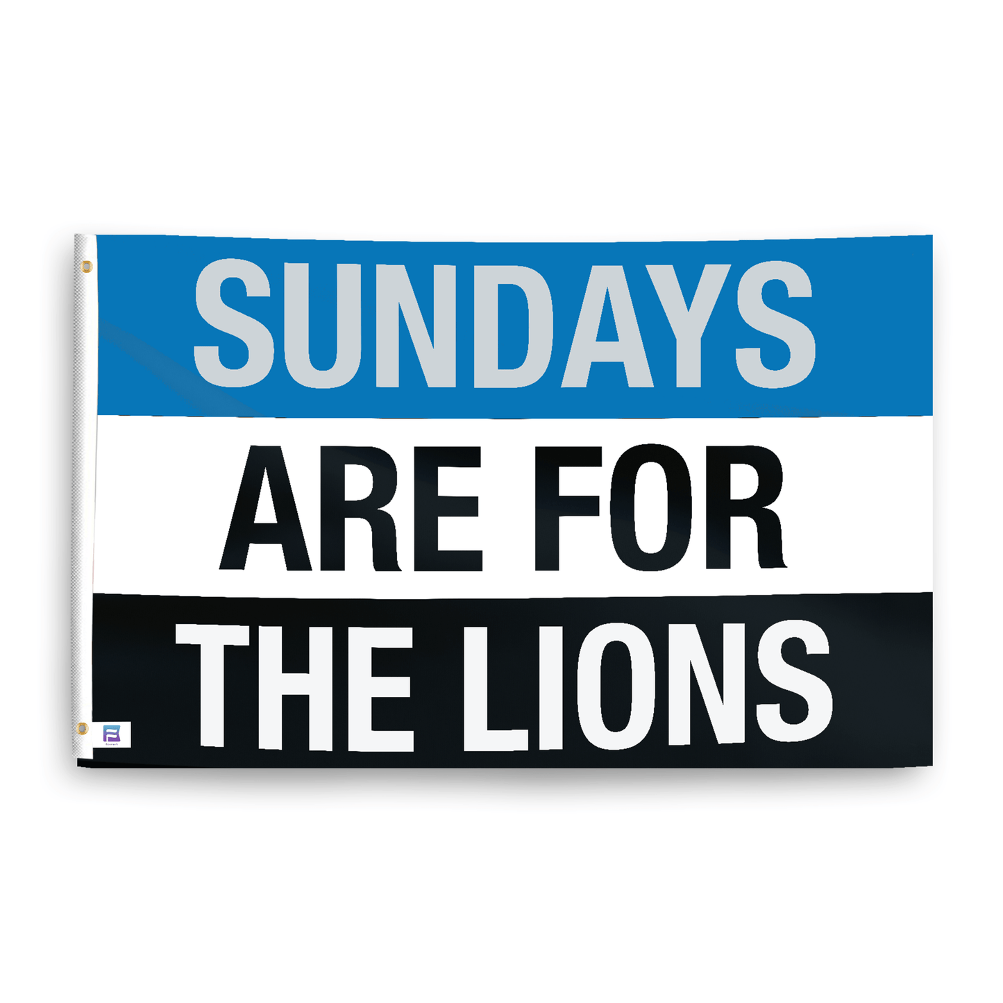 Sundays Are for the Lions Flag