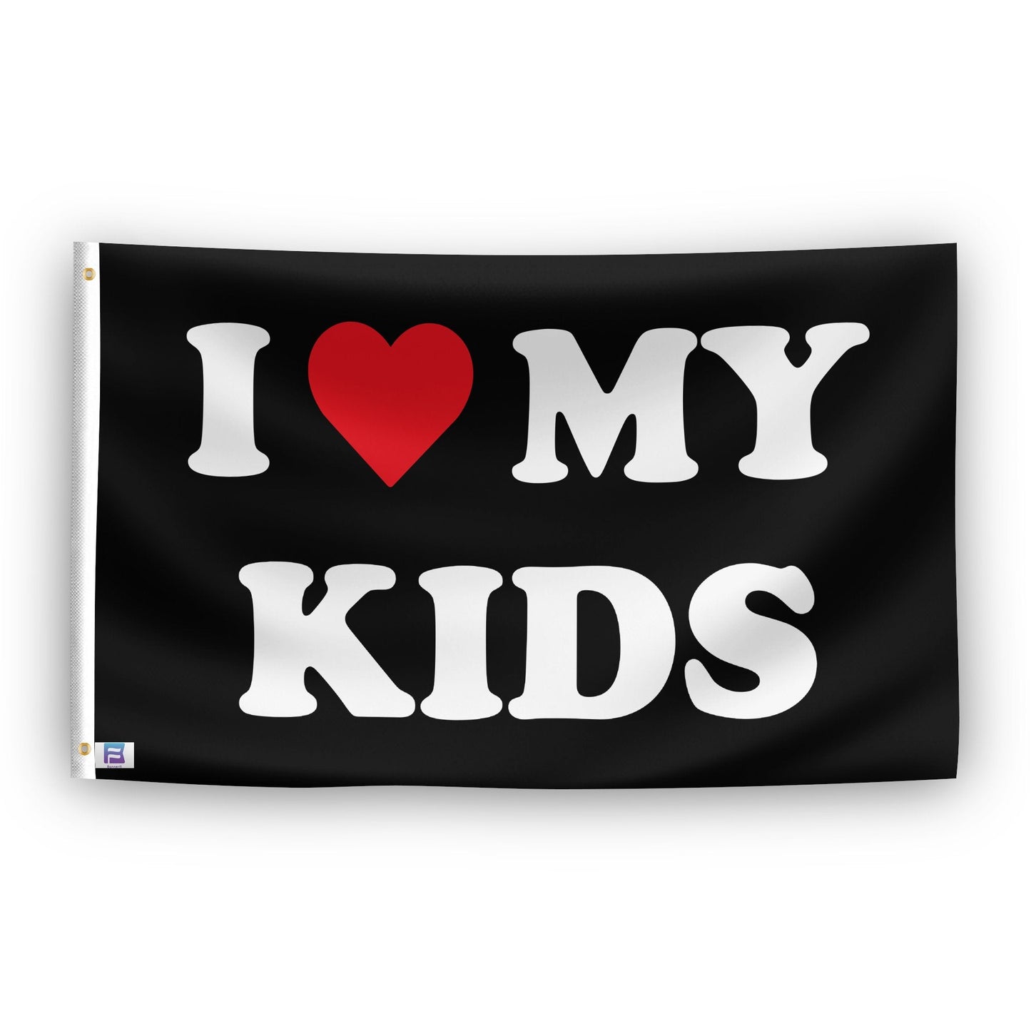 I Love My Kids Flag