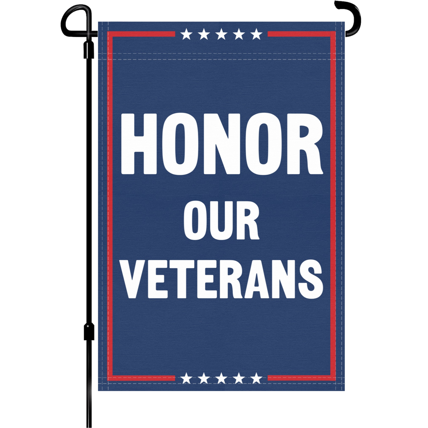 Honor Our Veterans Garden Flag