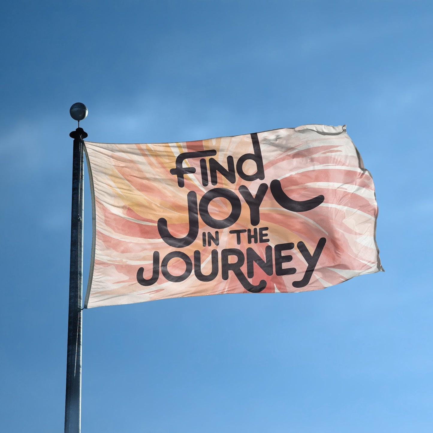 Find Joy In The Journey Motivational Flag