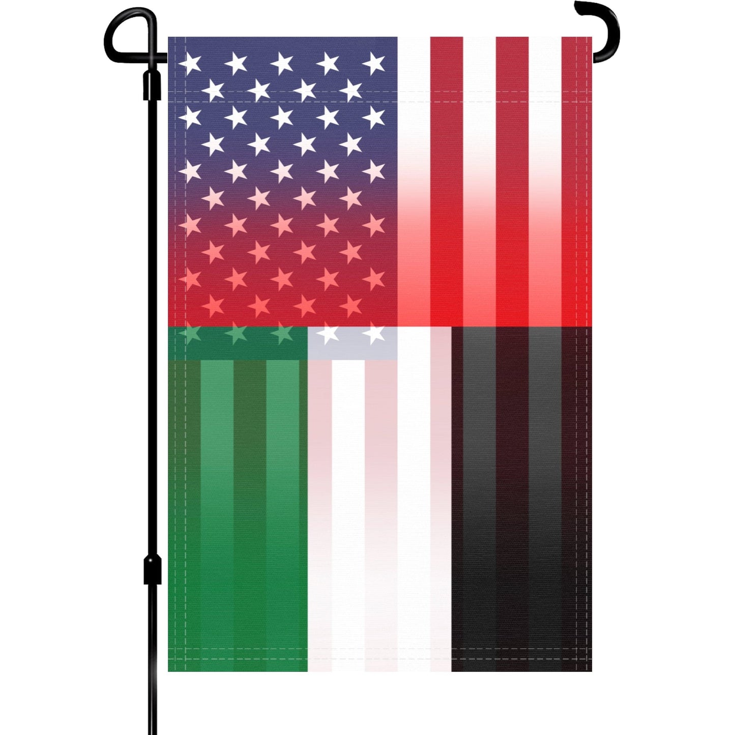 Emirati American Garden Flag