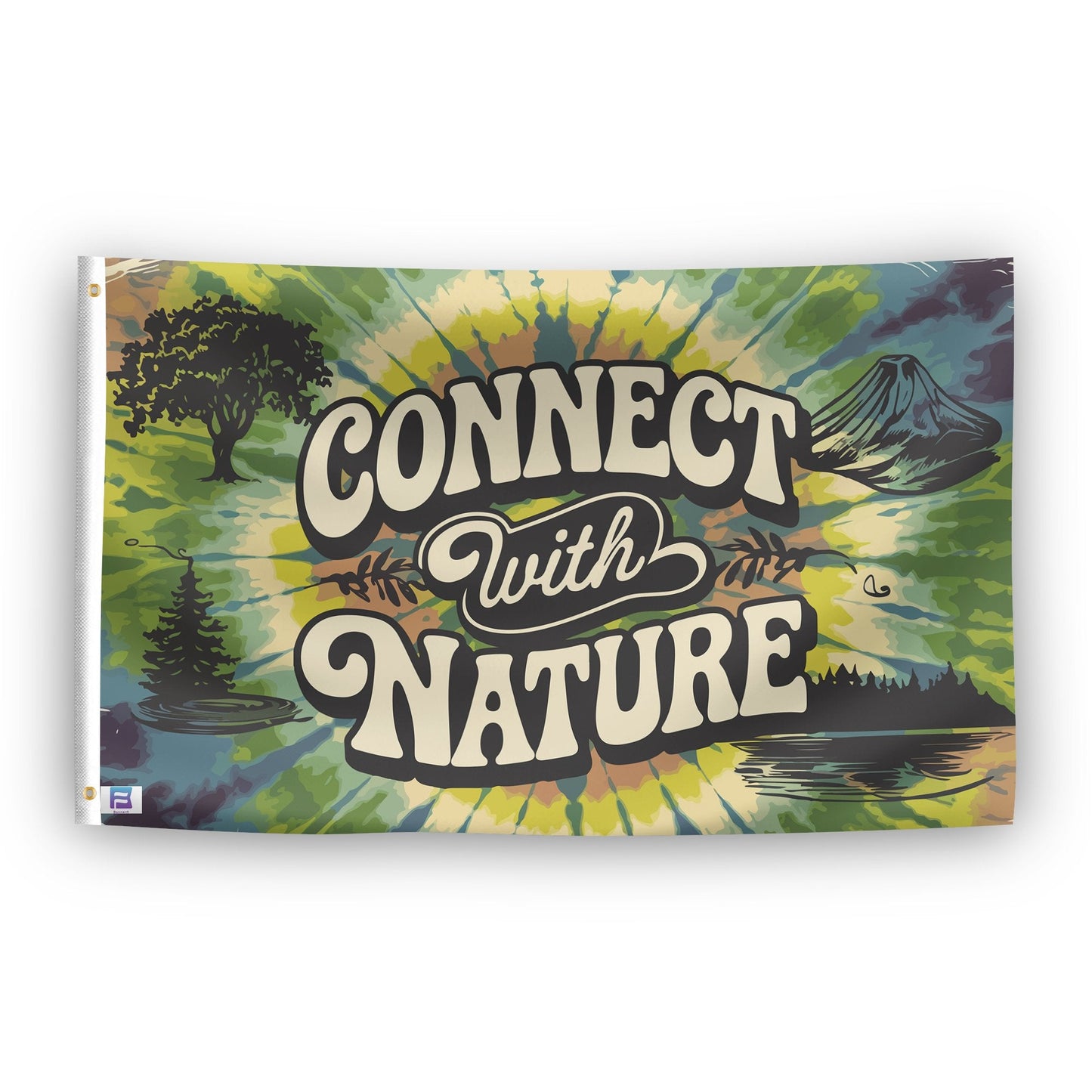 Connect with Nature Flag