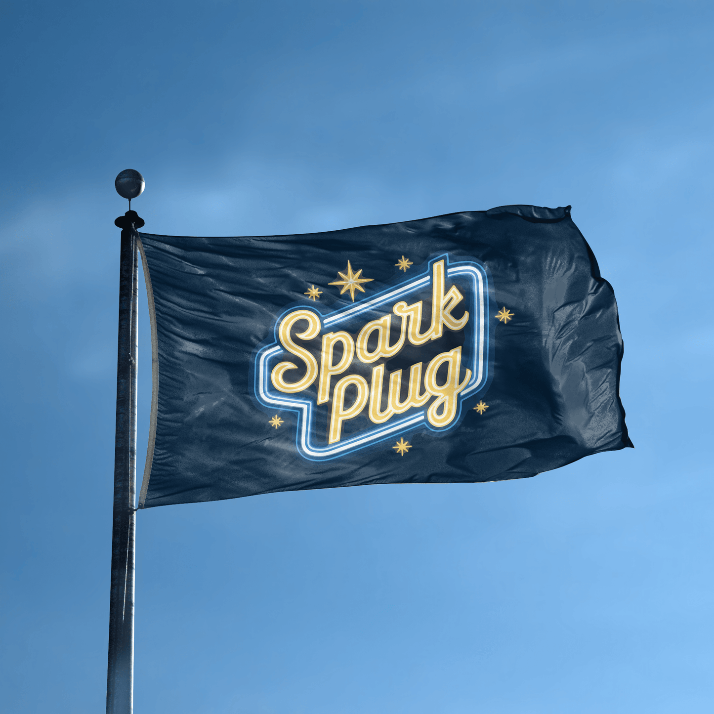 Spark Plug Flag