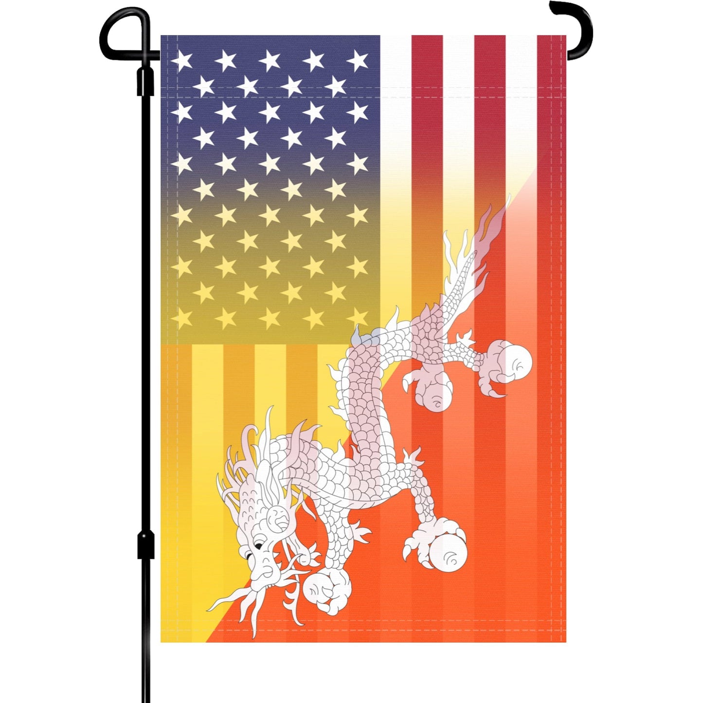 Bhutia American Garden Flag