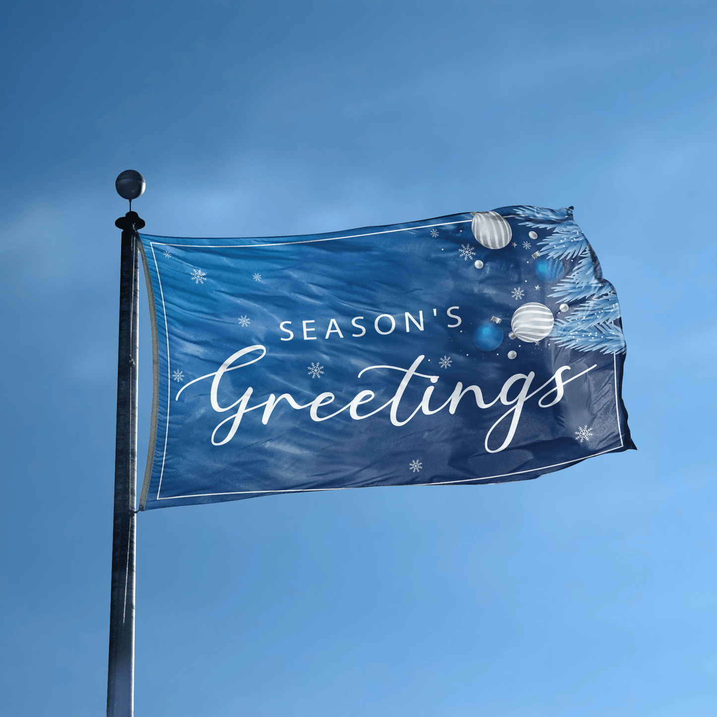 Season's Greetings Flag