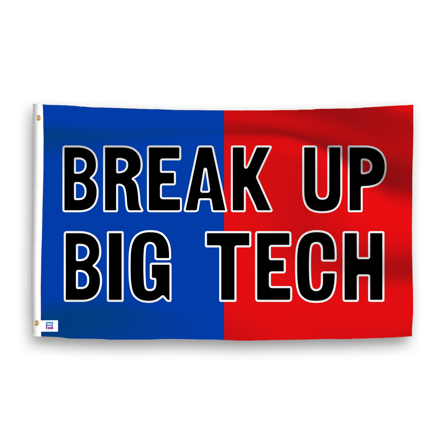 Break Up Big Tech Flag