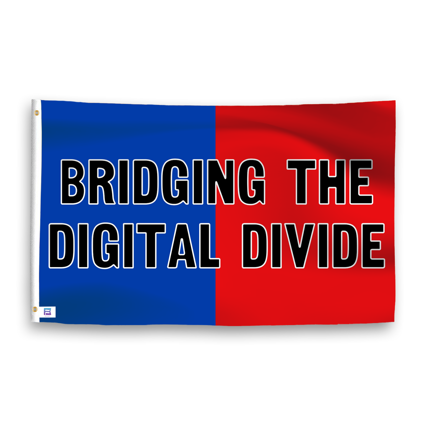 Bridging the Digital Divide Flag