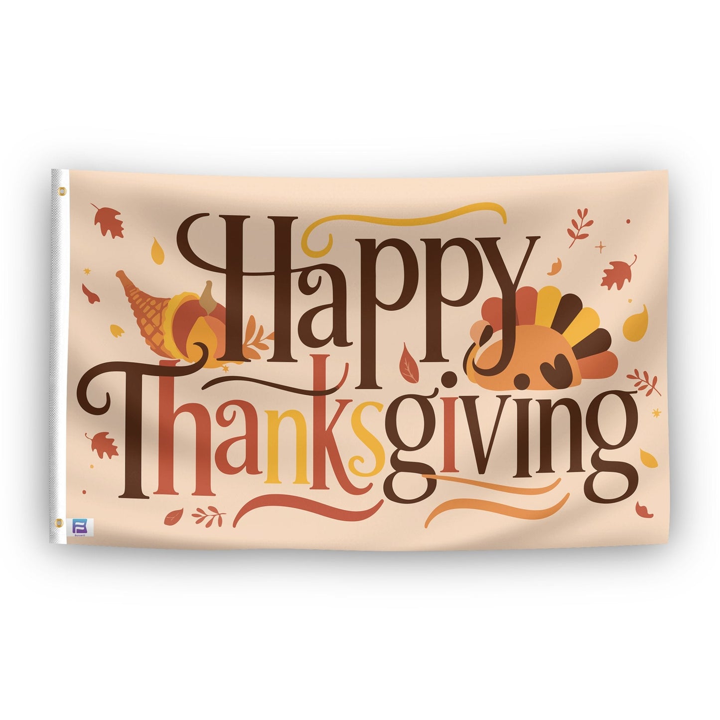 Happy Thanksgiving Flag