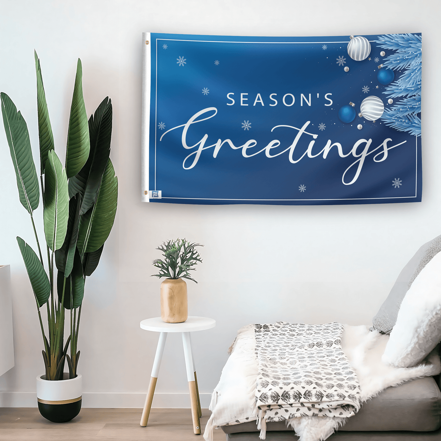 Season's Greetings Flag