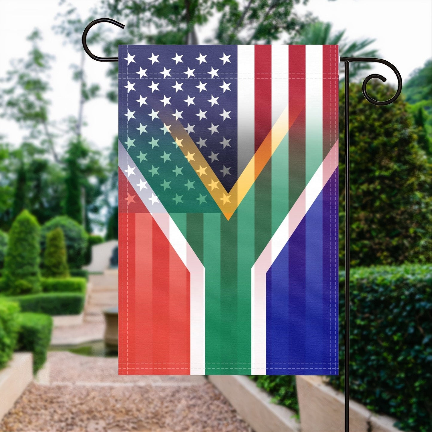 South African American Garden Flag