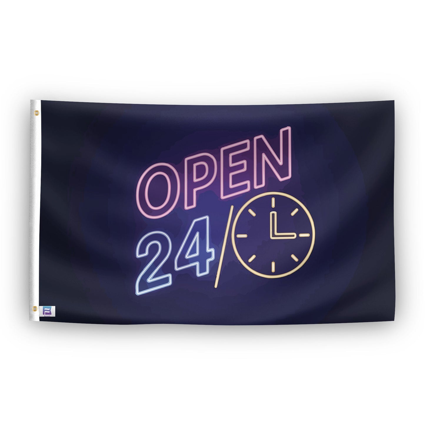 Open 24/7 Flag