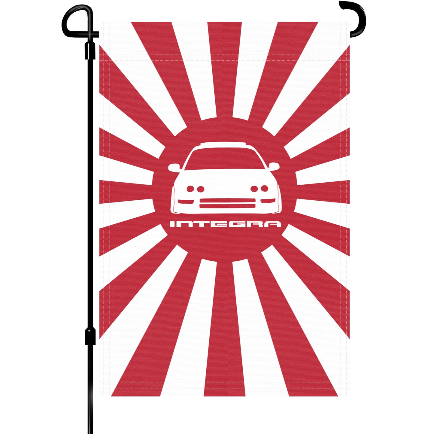 Japanese Rising Sun Integra Garden Flag