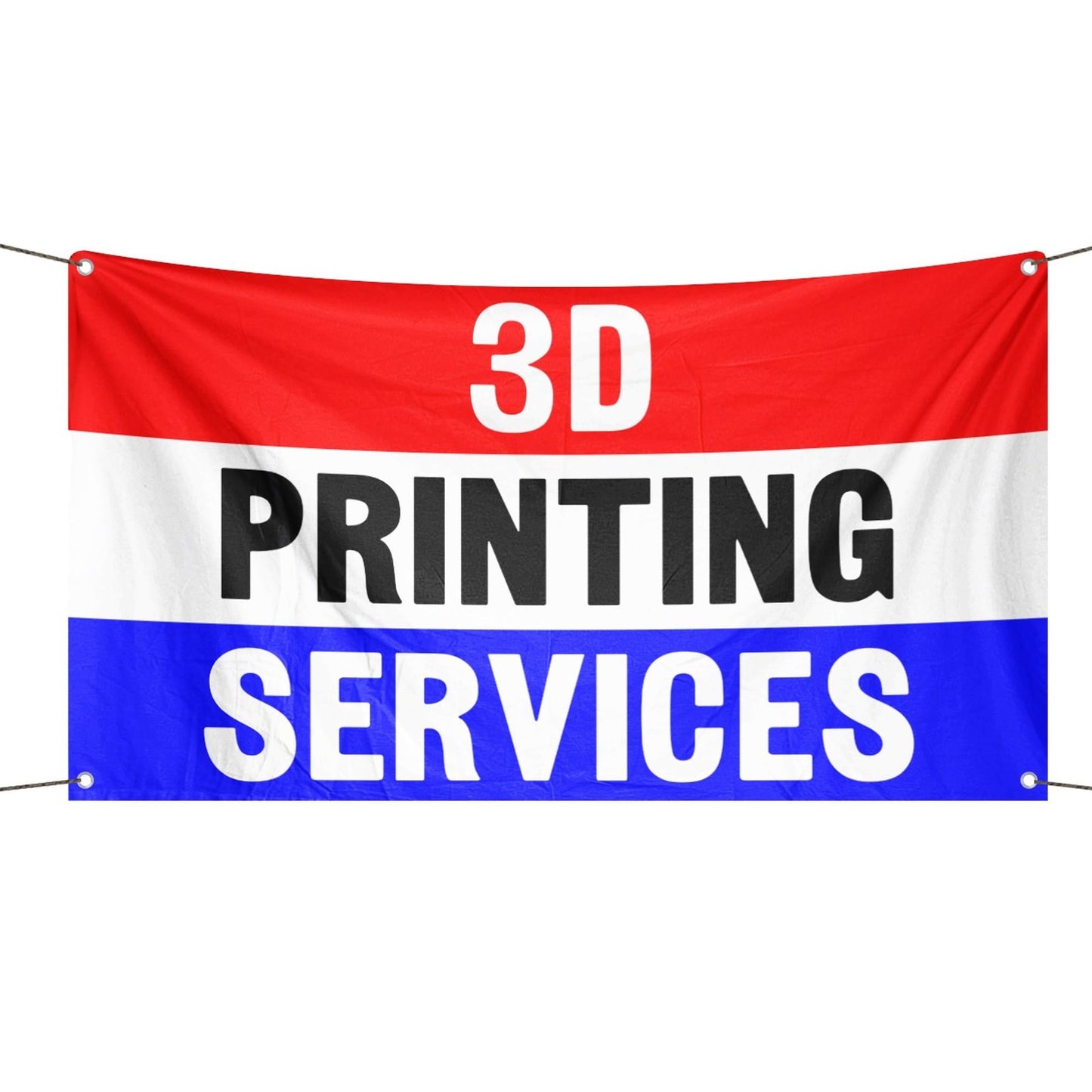 3d Printing Services Business Storefront Flag