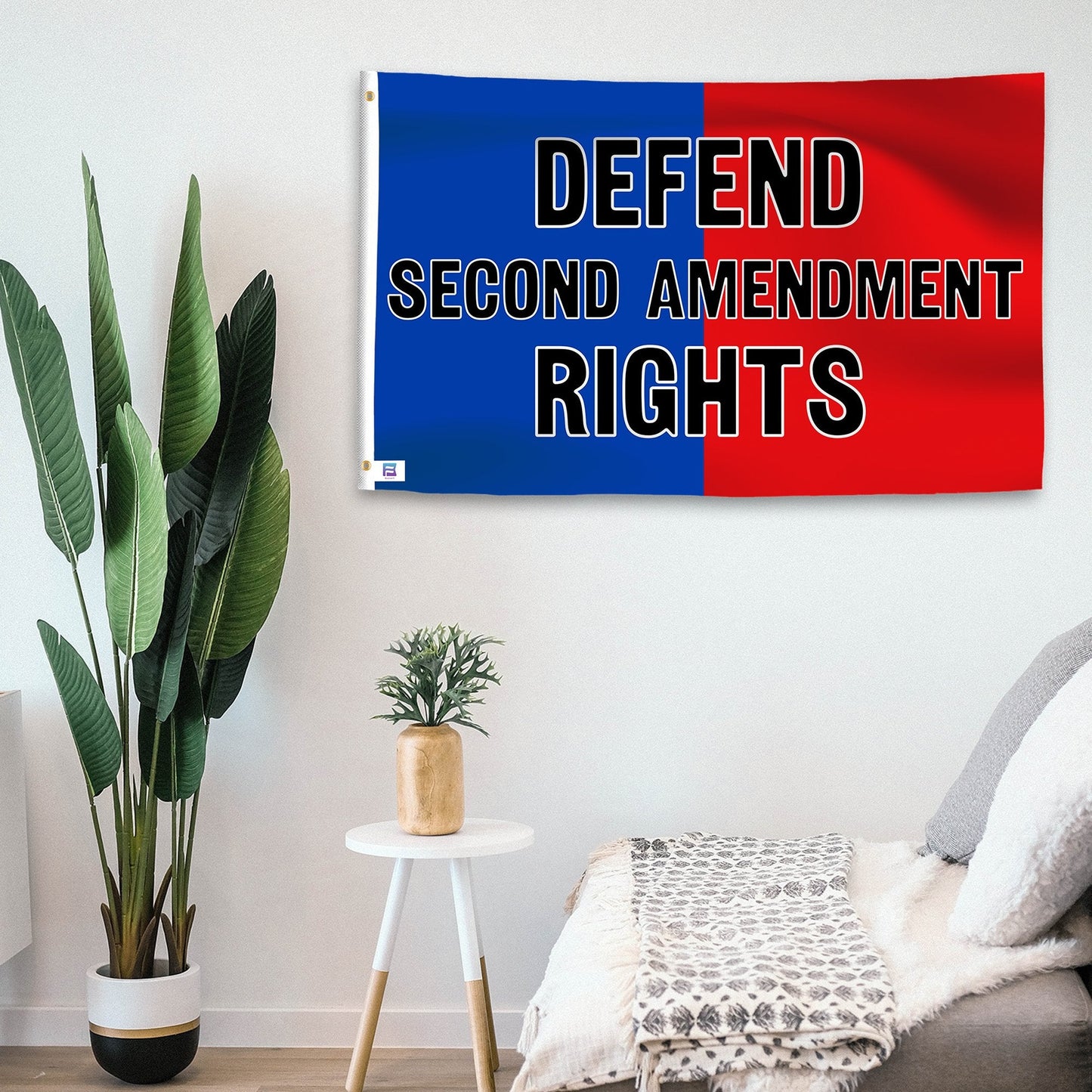 Defend Second Amendment Rights Flag