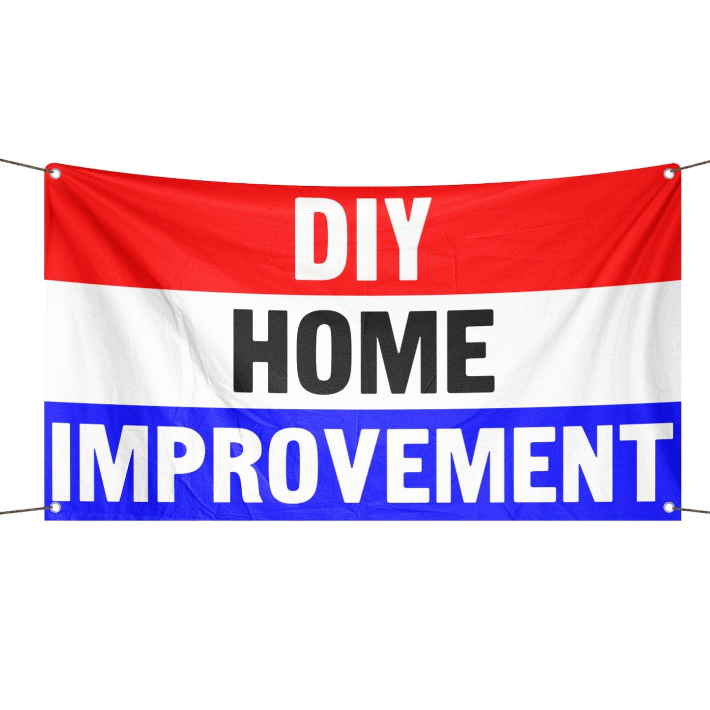 Diy Home Improvement Business Flag