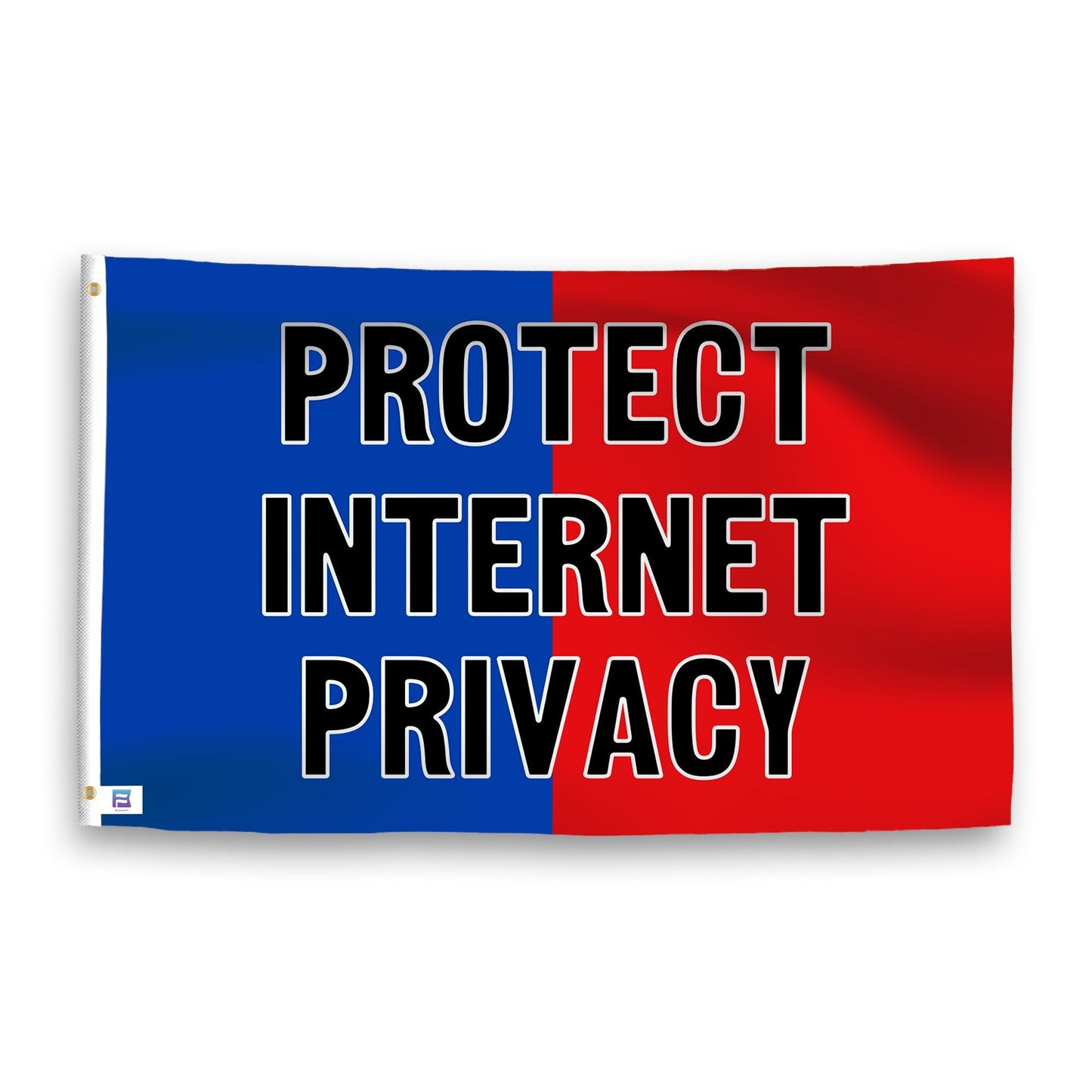 Protect Internet Privacy Flag