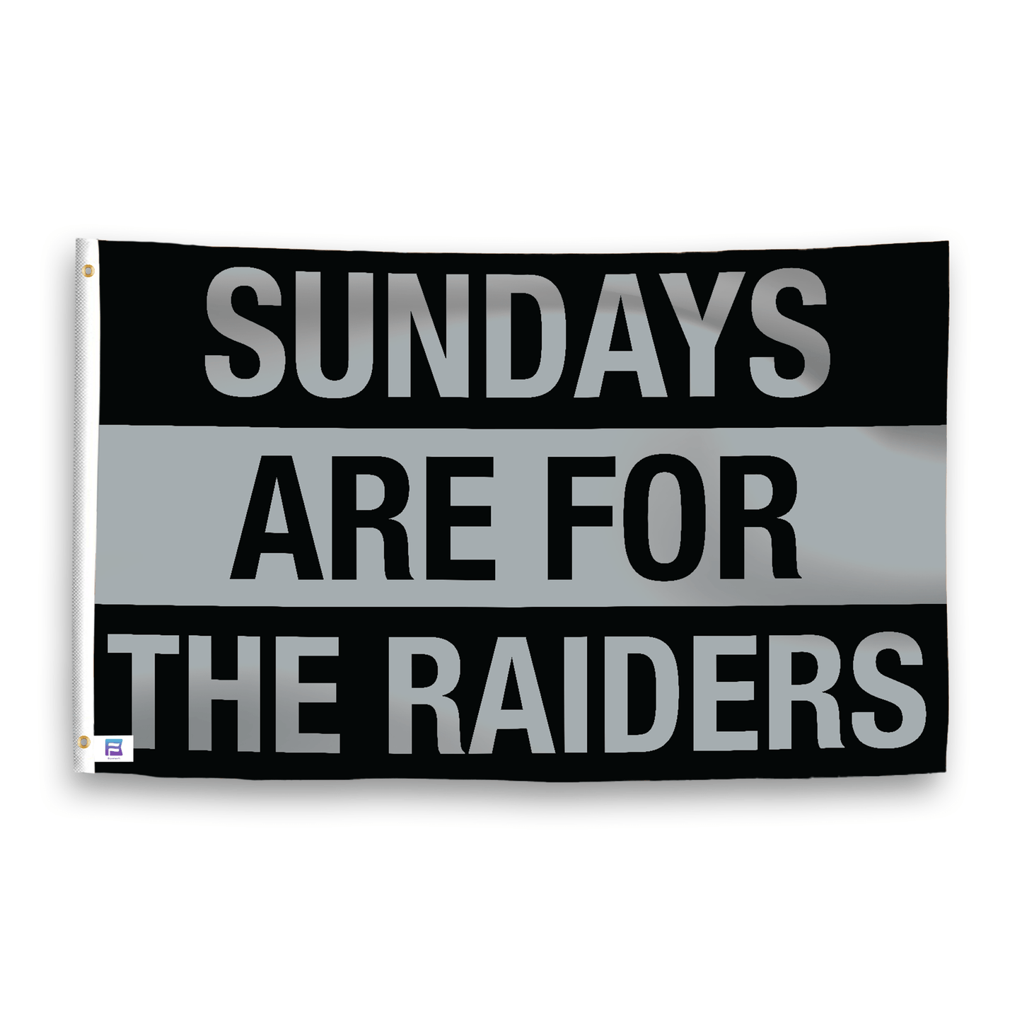Sundays Are for the Raiders Flag