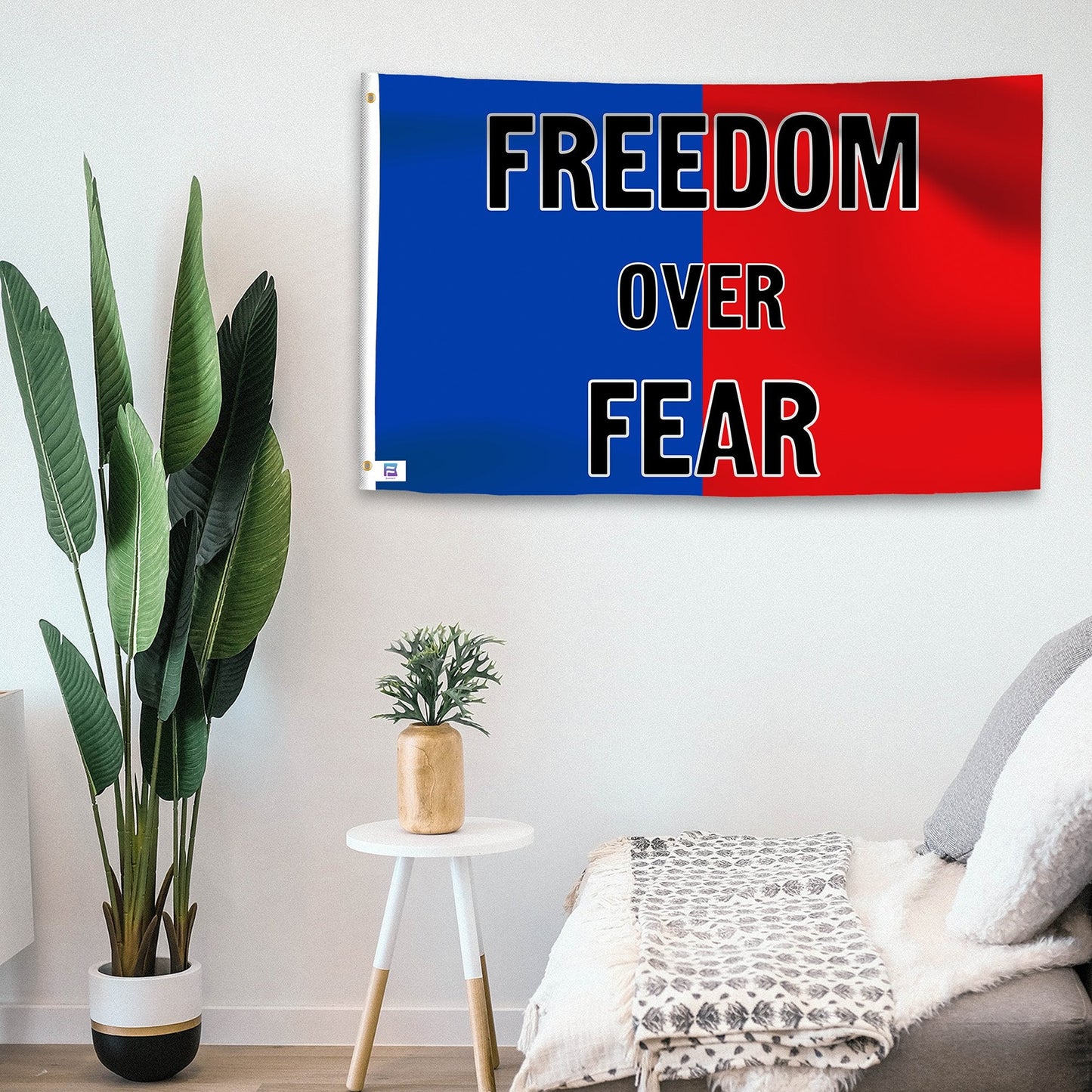 Freedom Over Fear Flag