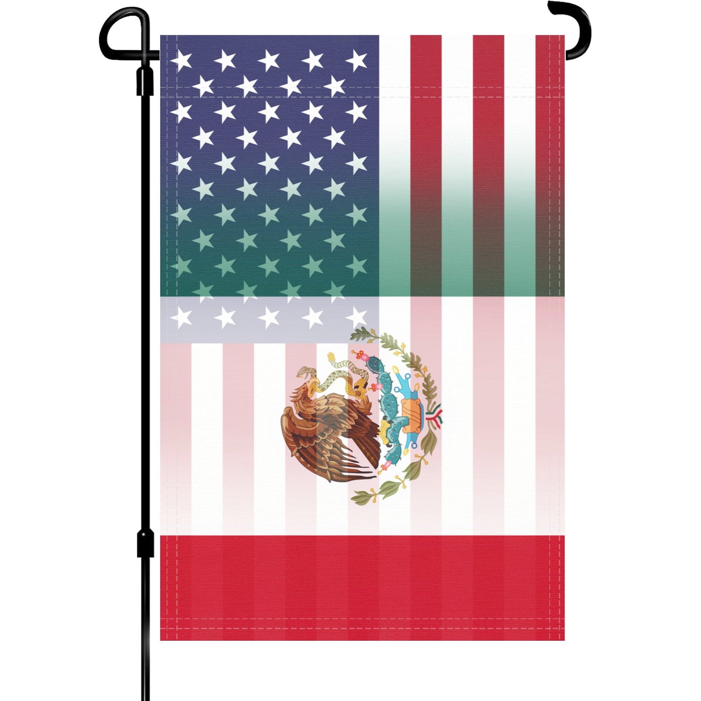 Mexican American Garden Flag