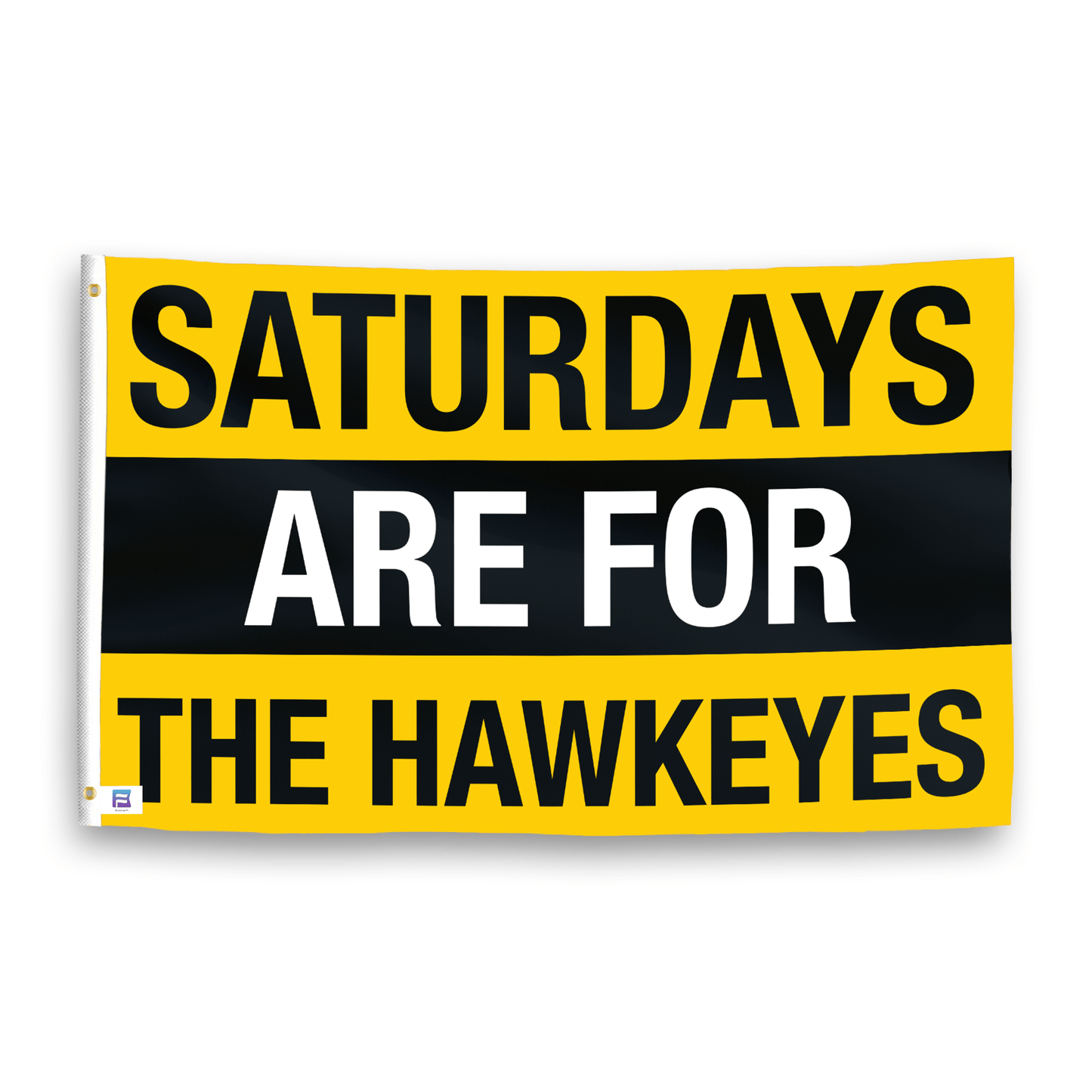 Saturdays Are for the Hawkeyes Flag