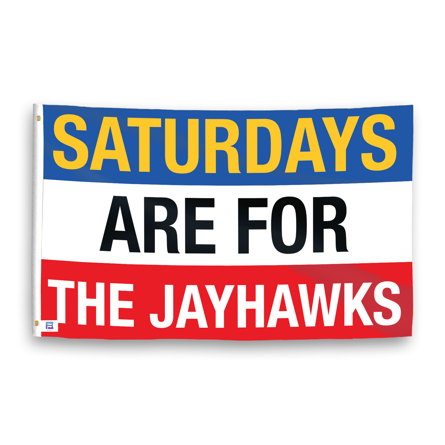 Saturdays Are for the Jayhawks Flag