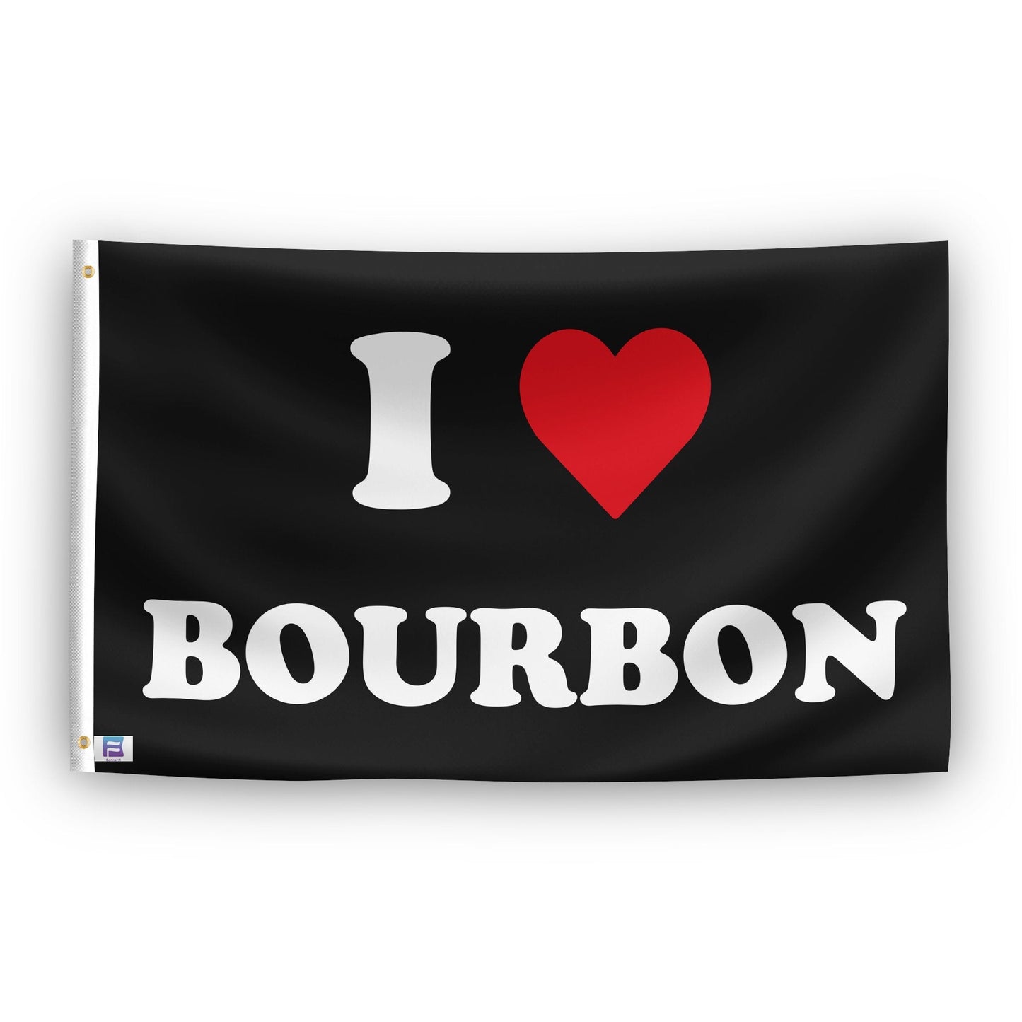 I Love Bourbon Flag