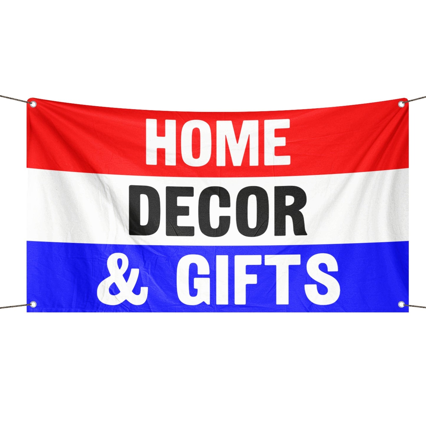 Home Decor And Gifts Business Flag