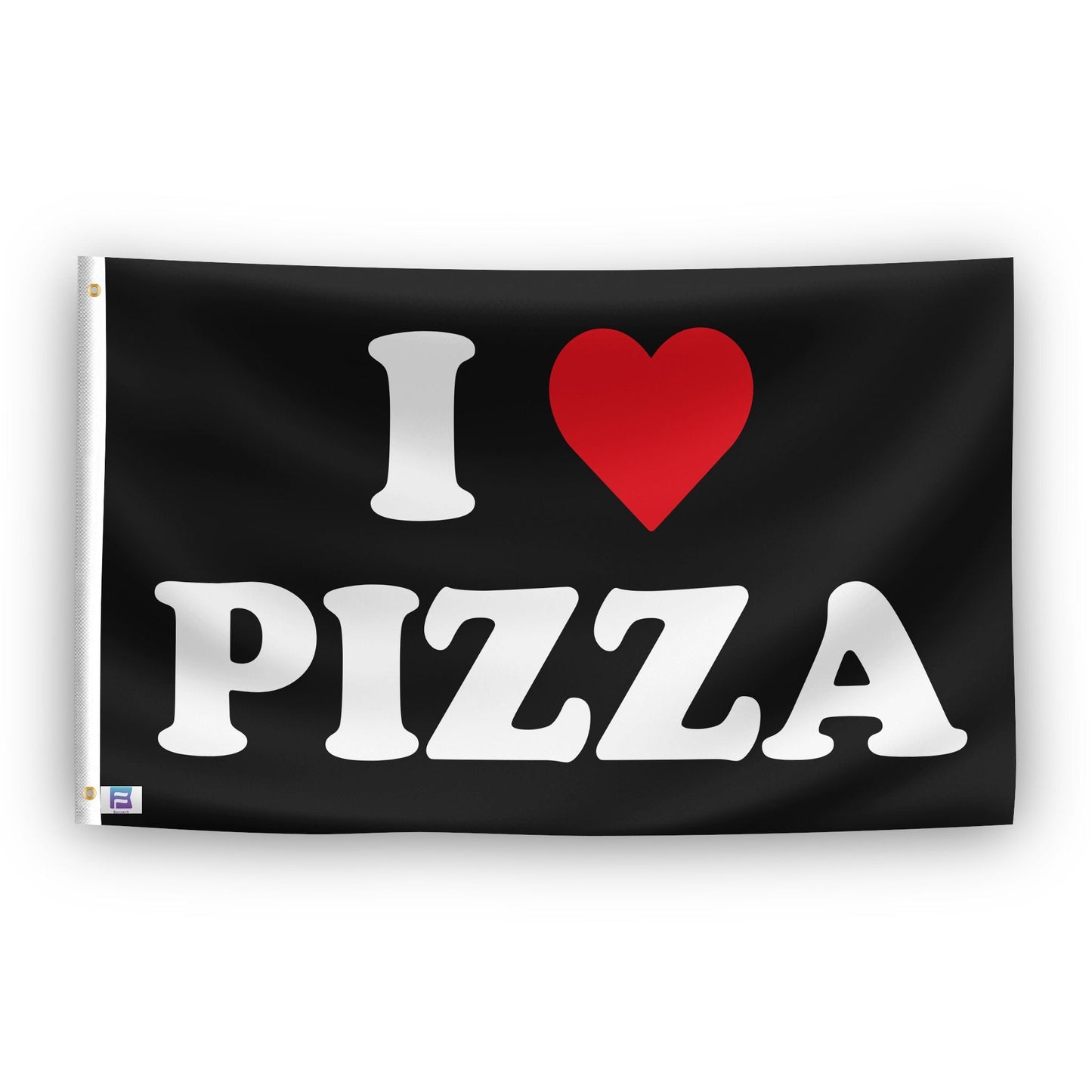 I Love Pizza Flag