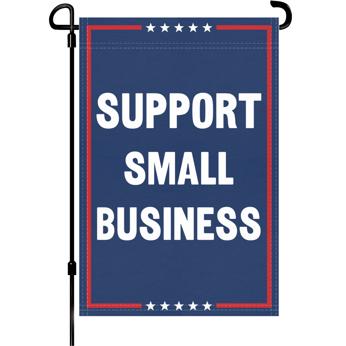 Support Small Business Garden Flag