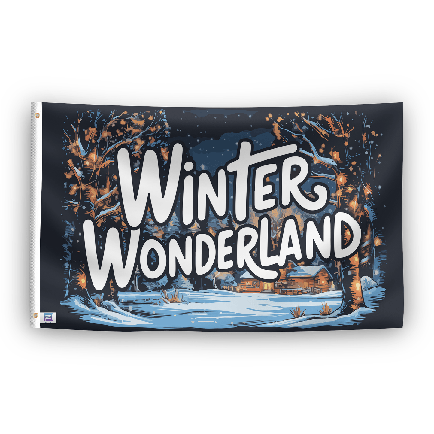 Winter Wonderland Flag
